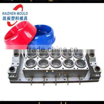 Injection plastic pet bowl mould