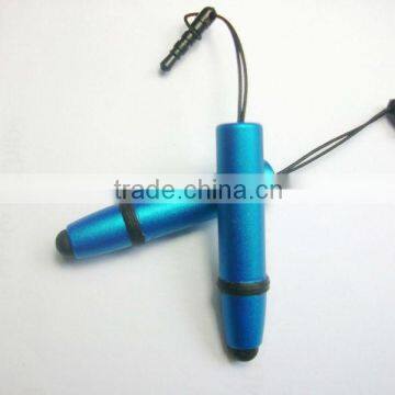 bullet keychain design stylus holder