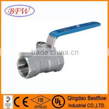 1pc ball valves 800psi/1000psi