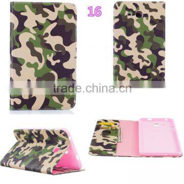 High Quality Painting PU Leather Case for Samsung Galaxy Tab A 7.0 T280 Wallet Card Slots Cover