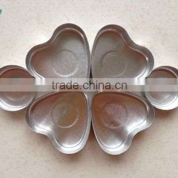 2015 different size aluminum tealight cups