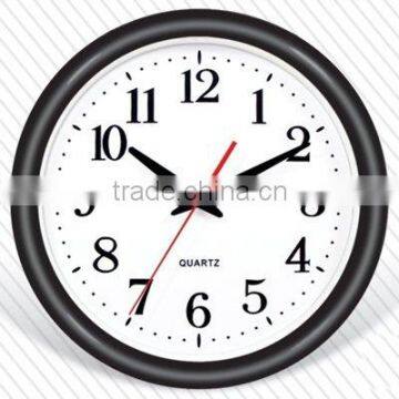 Plastic Wall Clock, with Custom Made Clock Dial for Promotion