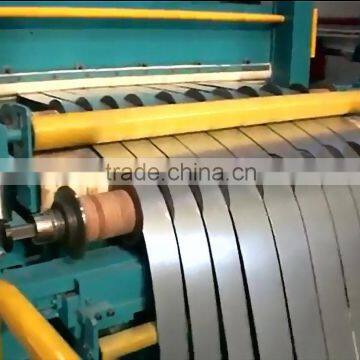 Full Automatic Steel Sheet Coil Slitting And Rewinding Machine Galvanized Steel Coils Slitting Line