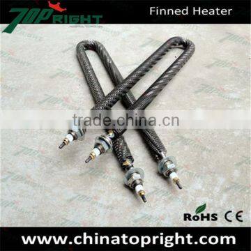 U type electric 6kw custom-built finned immersion tubular heater