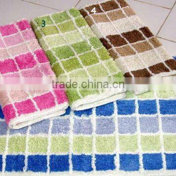 multi colour Texture Bath mats