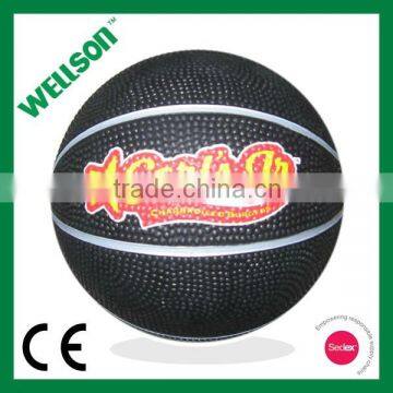 Black mini basketball