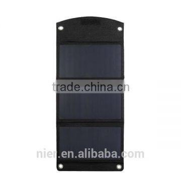 2016 High Efficiency Solar Pack Portable Solar Cells Bag 14 Watts Charge for Mobile Phones photo-3