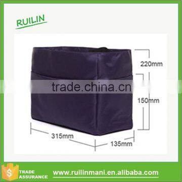 Convenient Purple durable Drawstring designer baby bags with multi compartment bags