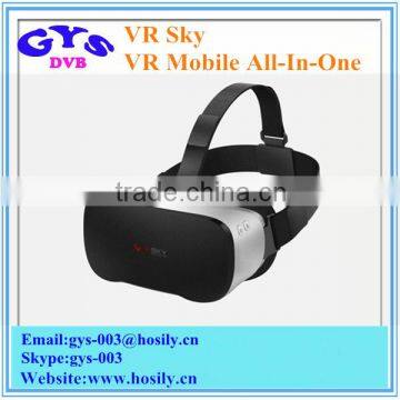 VR Mobile All-In-One 3D Glasses VR Sky CX-V3 Headset with 1080P 5.5" LCD Screen VR Sky 3D Glasses