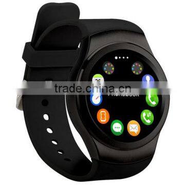 NO.1 G3 Bluetooth Smart Watch Phone Full Round Circle Wrist Smartwatch MTK2502 SIM TF Card Fitness Tracker for IOS Android Phone photo-4
