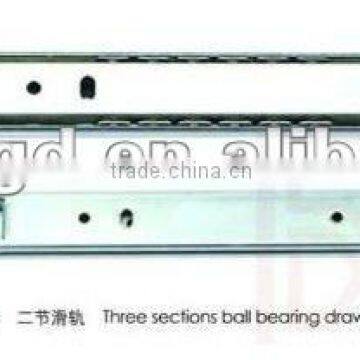 Two sections mini ball bearing drawer slide/table slide from slide factory