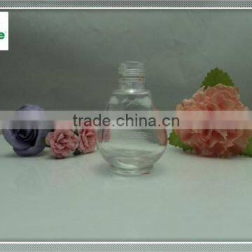 empty nail polish bottles wholesale, custom design glass bottle