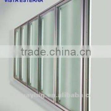 Heated freezer Glass Doors