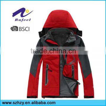 2013 taslon waterproof windproof skiing jacket men