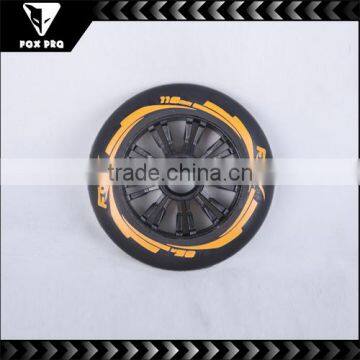 China import metal core inline skate wheel