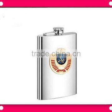 stainless steel hip flasks with logo-High quality