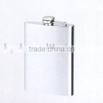 Mirror grinding stainless steel hip flask