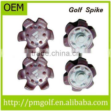 Custom made Golf pink shoes spike