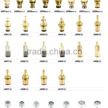 faucet accessories brass slow opening cartridge& brass quick opening cartridge