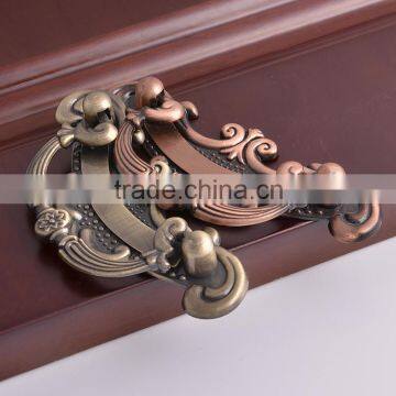 Wholes Zamak Zinc Alloy Antique Bronze European Furniture Cabinet Pull Handles,Modern European Interior Drawer Crystal Knobs