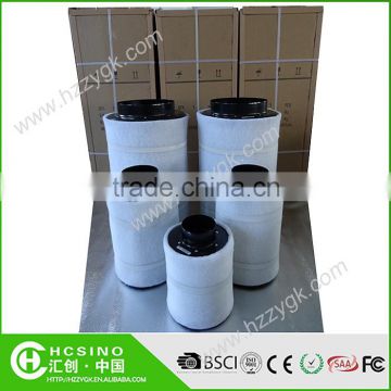 Activated carbon air filter / ventilation filter for greenhouse