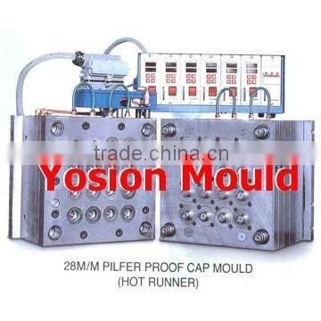 hot runner plastic cap mould