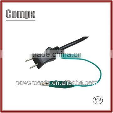 3A 7A 125V Japan PSE Power Cord