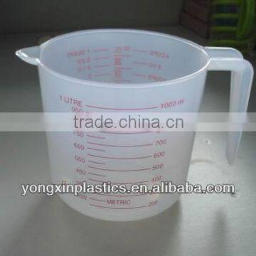 pp plastic water plastic measuring cup