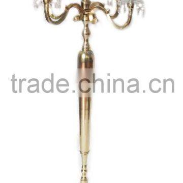 Tall gold candelabra