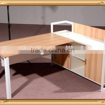 2014 HC-M011modern style office staff desk of metal legs