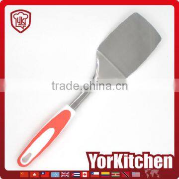 Unique design TPR handle Premium quality Stainless Steel kitchen turner