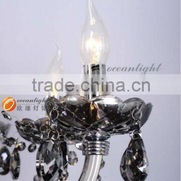 Smoke Color Hot Selling Maria Theresa Chandelier Crystal Lighting For Shopping Mall OMG88614 photo-6