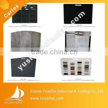 PS004 MDF/HDF display board with handle/customized display boards for ceramic tiles marble mosaic tile and granite tiles