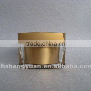 50G diamond square jar for cosmetic package