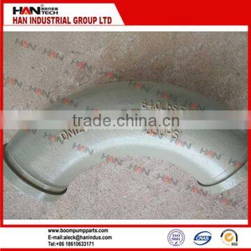 Concrete Pump Elbow 22.5 Degree Pipe Elbow / Bend Concrete Pump Spare Parts for PM SCHWING IHI