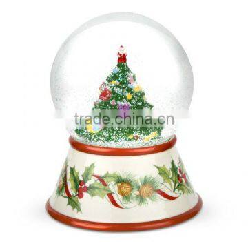 Gift Items Custom Size Christmas Tree Snow Globe