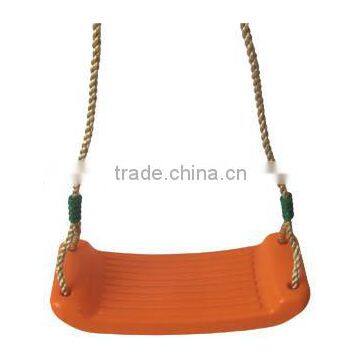 Plastic Swing seat with PE rope
