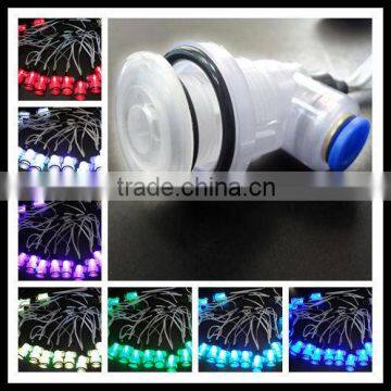 60-23C2 whirlpool bathtub air bubble jet nozzle with led light