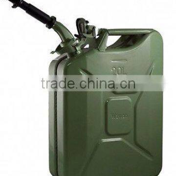 GREEN 20 LITER JERRY CAN. SPOUT INCLUDED / REAL WAVIAN CAN