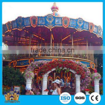 new design amusement park double-deck carousel / fun center equipment