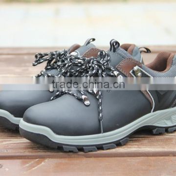 Smooth Leather Operational Safety Footwear Steel Toe