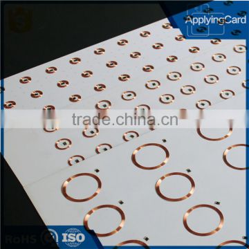 RFID PVC sheet with TK4100 chip/ LF 125Khz prelam for smart card