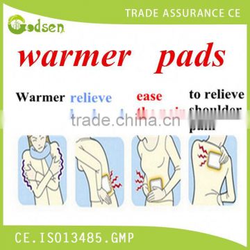 2016 new product bodywarmer heating pads bodywarmer