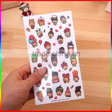 Good quality sticker for children custom vinyl sticker