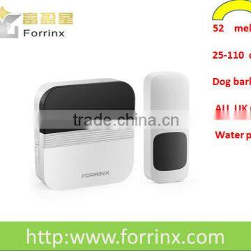 Forrinx supply best wireless doorbell FX-B13 water proof push button