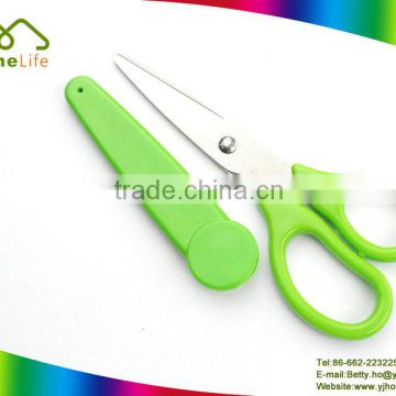 Hot sale Latest Wholesale stainless steel safety scissor with plastic handle