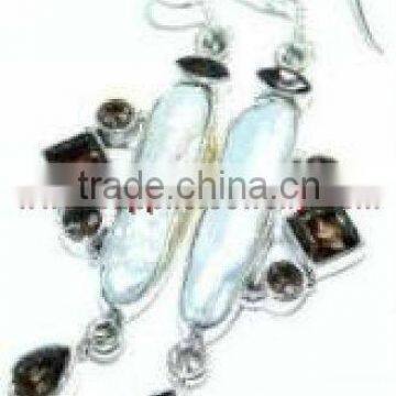 Silver Jewellery Turquoise Dangle Gemstones Jewelry Wholesale Earrings photo-1
