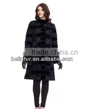 Factory Direct Selling High Quality Sheep Fur Coats For Woman photo-5