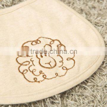100% Cotton Baby Bibs, Scarfs and Burp With Exquisite Embroidery Catton Sheep Bibs photo-2