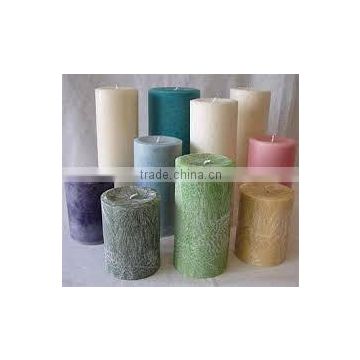 white pillar candles in bulk